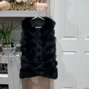 Beautiful, Natural,Real Fox Fur Vest